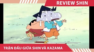 Review shin cậu bé bút chì , TRẬN ĐẤU GIỮA SHIN VÀ KAZAMA , tóm tắt shin cậu bé bút chì