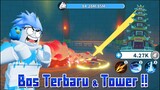 *SENGIT* 😵😈 MELAWAN Bos Hewan TERGANAS & Review Update Tower *Silver* - Weapon Fighting Simulator