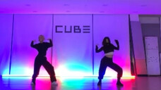 (G)I-DLE 220128 Xiu Ting memposting video latihan dance terbaru adiknya Yu Qi