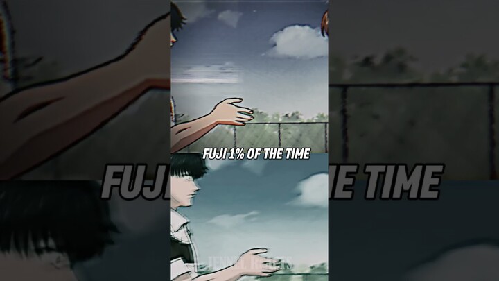 #FujiShusuke 99% of the time vs 1% of the time.#Fuji #princeoftennis  #Anime