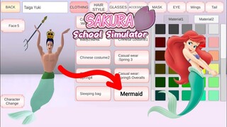 NEW Mermaid Costume | SAKURA School Simulator | TUTORIAL