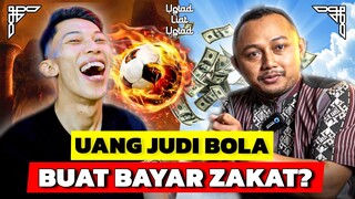 hukum bayar zakat pake duit judi bola