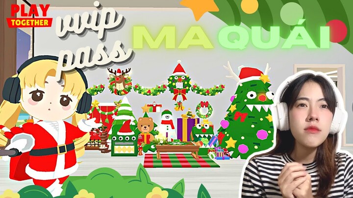 Hoá Thành Bà Già Noel Ma Quái Mở FULL Vvip Pass | Play Together