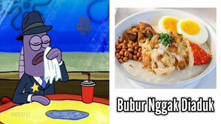 bubur diaduk vs nggak diaduk