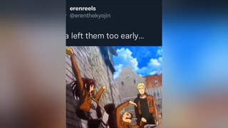 attackontitanseason4 aot eren levi mikasa erwin sasha connie jean hange reiner zeke anime