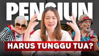 Cara Pensiun TANPA INCOME - Pensiun Harus Umur 65? MITOS! #MoneyMythSeries