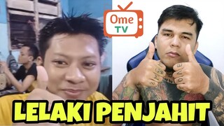 Aneh , lelaki jadi penjahit pakaian .... || Prank Ome TV