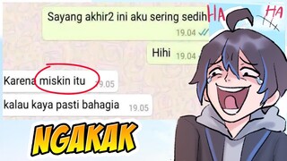 NGAKAK! Bacain Isi Chat Orang Pacaran Lagi