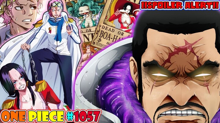 SPOILER One Piece 1057, Hancock Kalah❓ Boa Hancock Tertangkap❓ Hancurnya Pulau Amazon Lily