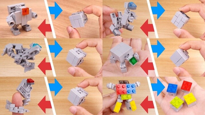 [Anime] [MMD 3D] Mini LEGO Robots