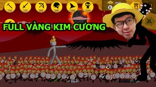 Stick War Legacy mod full vàng kim cương mang đại quân người que tấn công - Top game - thành ej