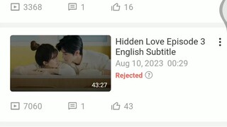 Hidden Love Deleted by Bilibili