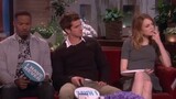 Spider-Man Andrew Garfield once patted Emma Stone on the head