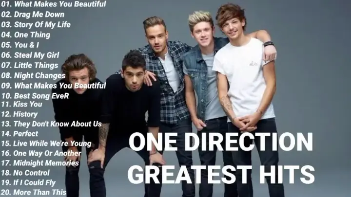 ONE DIRECTION GREATEST HITS