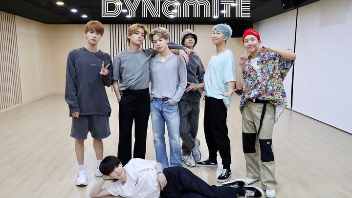 【中字】防弹少年团《Dynamite》练习室版公开