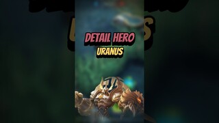 Detail unik hero uranus #mlbb #mlbbcreatorcamp #mobilelegends