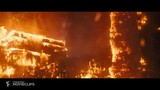 Godzilla vs Ghidorah final fight burning monsterverse king of the Titans Gojira Japanese