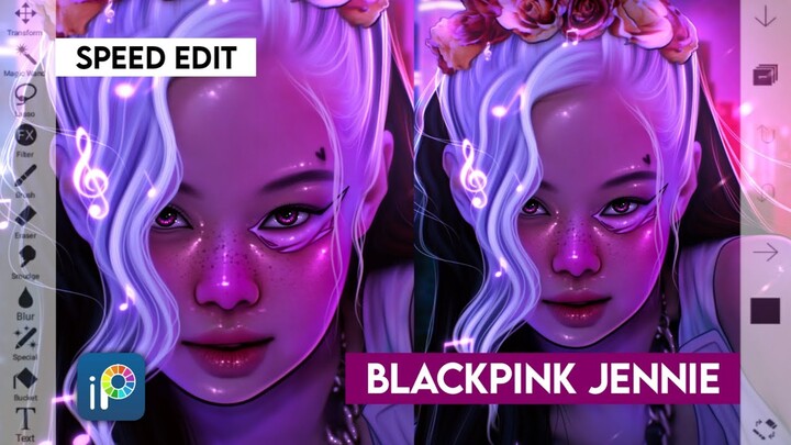 Love to Hate Me | Jennie Speed Edit (ibisPaintX) | The BLACKPINK Graphic Series