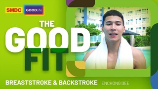 Learning Breaststroke and Backstroke with Enchong Dee on SMDC The Good Fit