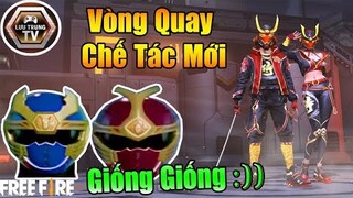 [Garena Free Fire] Vòng Quay Chế Tác Mới Nhìn Giống Giống Siêu Nhân Cuồng Phong | Lưu Trung TV