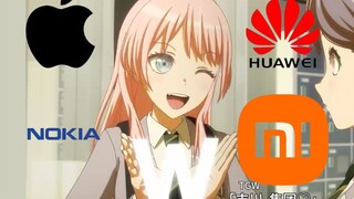 ⚡千早爱音TGW铃声，但是不同品牌⚡