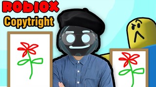 Roblox ฮาๆ:จับผิดคนก๊อปรูปใน Copyrighted Artists