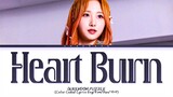[Queendom Puzzle] JURI Heart Burn Lyrics (Color Coded Lyrics)