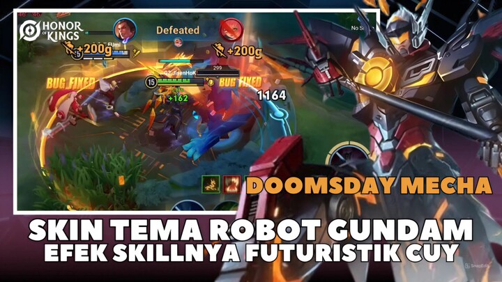 SKIN TEMA ROBOT GUNDAM - EFEK SKILLNYA FUTURISTIK CUY😍😍