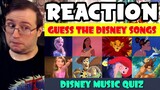 Gor's "Guess the 40 Disney Songs Music Quiz by The Quiz Channel" CHALLENGE REACTION