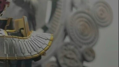 3D print your model scene - Bandai Kamen Rider Zi-O first transformation statue
