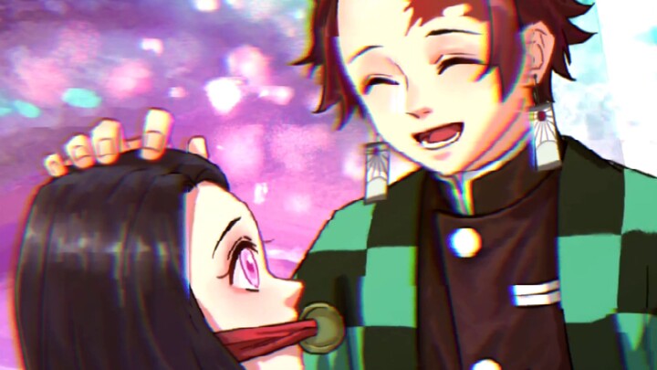 [Chitose Chitose] I'm just joking with Nezuko so that it doesn't get too big! Could it be that you t