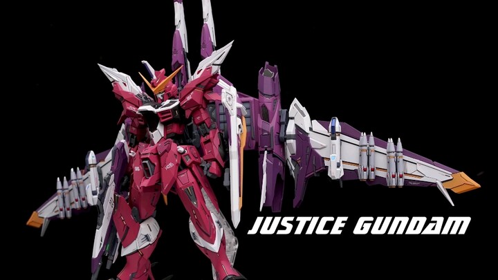 [Work Reference] Bandai MG Justice Gundam + GK Modified Parts