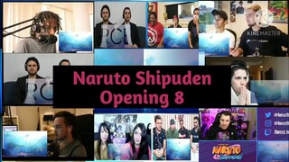 Naruto Shippuden Opening 8 Reaction Mashup