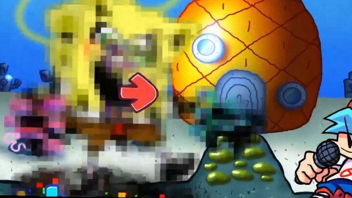 [Cảnh báo hài kịch thần thánh] FNF VS nhầm SpongeBob SquarePants
