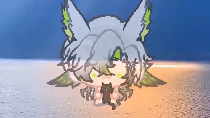 If you are anxious and confused, let the bird comfort you! It's okay, baby