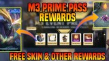 M3 Prime Pass Roger Benefits | Free Special Skin, Border, Statue, Recall & Tailing Effects | MLBB