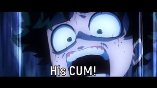 Midoriya is traumatized for life 😂