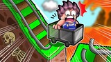 THE CRAZIEST CART RIDE TYCOON IN ROBLOX! *TERRIFYING*