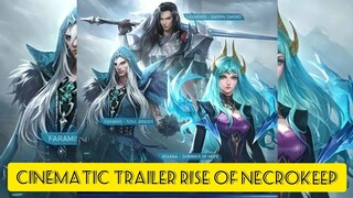 Legends Arise (Cinematic Trailer of Rise of Necrokeep)  #mlbb #leomord #vexana #faramis #revamp