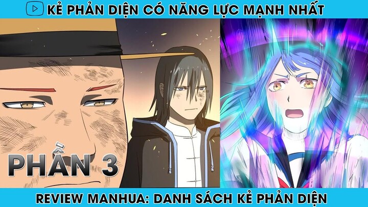 REVIEW MANHUA: TRỞ THÀNH KẺ PHẢN DIỆN CÓ NĂNG LỰC MẠNH NHẤT | PHẦN 3 | REVIEW TRUYỆN | HAPPY COMICS