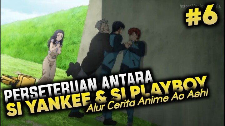 PERSETERUAN KEDUA PEMAIN BETAHAN - ALUR CERITA ANIME AO ASHI BAGIAN 6