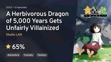 Ep - 02 END| A Herbivorous Dragon 5000 Years gets Unfairly Villainized [SUB INDO]