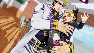 Animasi|Aerobik Bersama Jotaro dan Jolyne