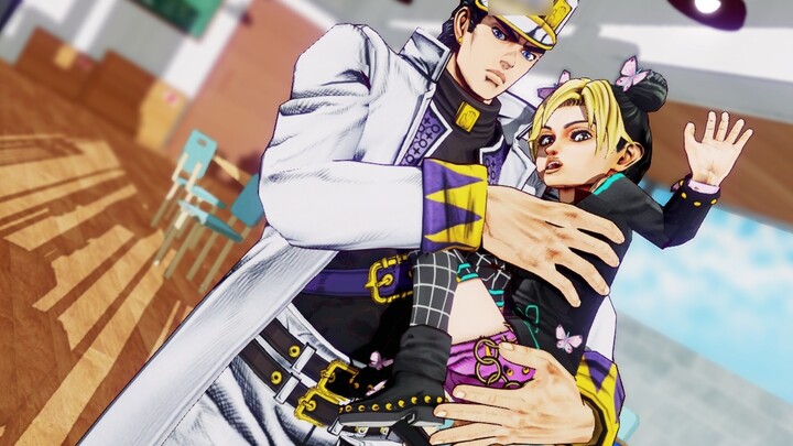 Anime|Let's Dance with Jotaro & Jolyne