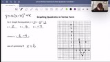 Quadratics In Vertex Form 顶点形式的二次方程