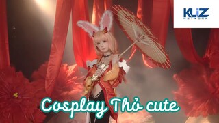 Cosplay em thỏ này xinh quá trời luôn nè!