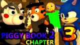 PIGGY BOOK 2 CHAPTER 3 vs SONIC & BALDI RTX CHALLENGE Minecraft Animation Story