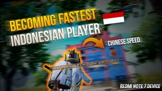 SynzX | Becoming Fastest Indonesian Pubg Player 🇲🇨 | Chinese Speed | PUBG MOBILE Insane Montage.