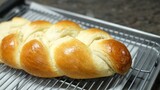 ขนมปังเปียนมสดนวดมือ (ENG SUB)(RECIPE)milk braided bread knead by hand