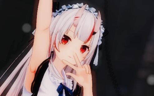 Biarkan aku mencintaimu hingga seluruh tubuhmu dipenuhi cinta♥【Hyakki Ayame MMD-Induk Angsa Tak Dike